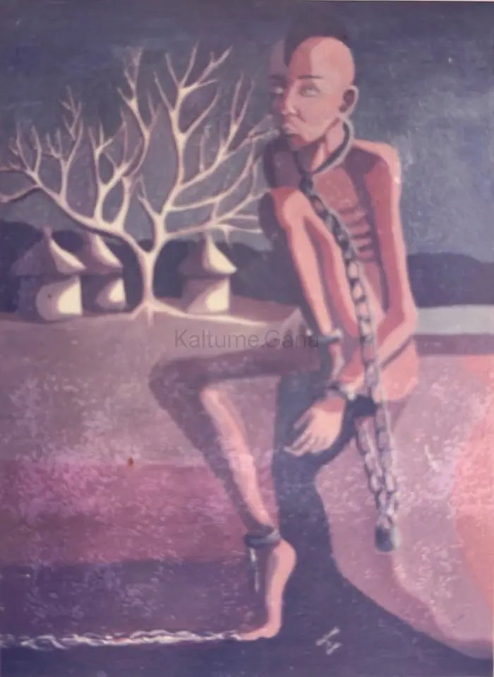 Painting artwork by Kaltume Gana